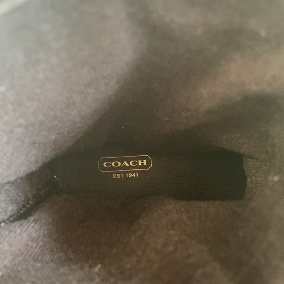 Coach Sharron Signature C Brown Rain Snow Winter Boots - Picture 10 of 10